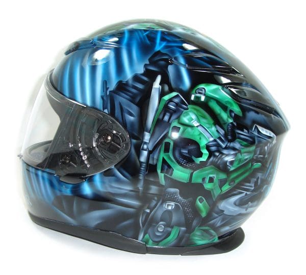 Halo Custom Helmet Painting