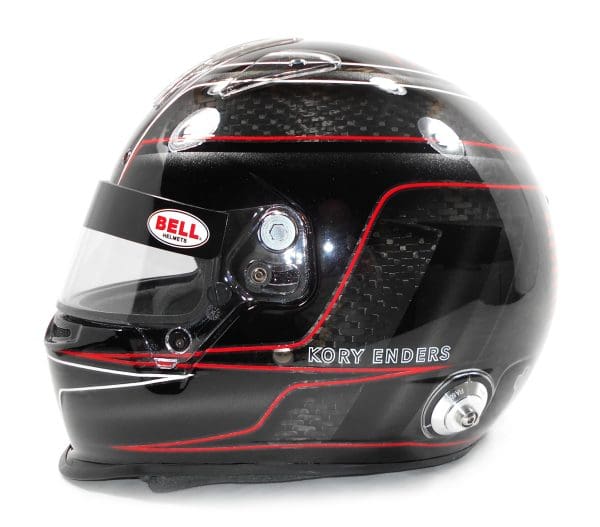 Kory Enders Custom Painted Mclaren Bell Helmet 1