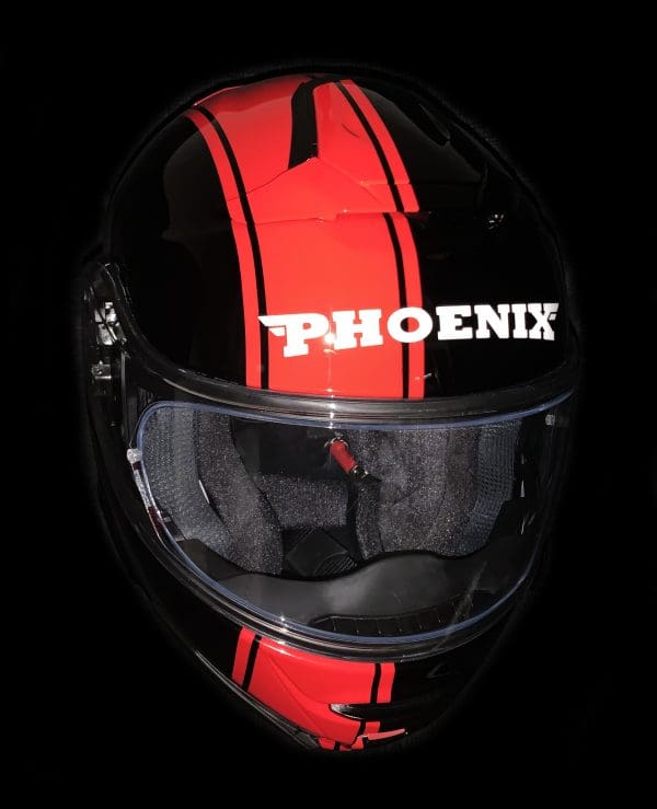 Top Gun Phoenix Custom Painted Helmet 1