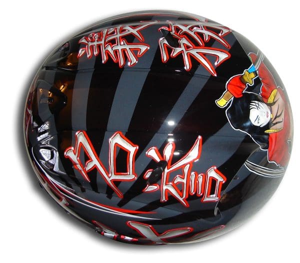 Japanese Shi Custom Painted Helmet 7