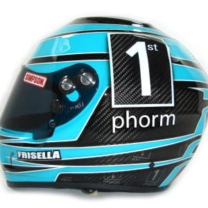 1st Phorm Lamborghini Custom Helmet Painting 1