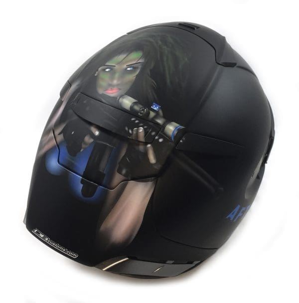 AFT Customs Custom Painted Helmet 5