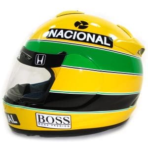 Ayrton Senna Replica Custom Painted Helmet 1