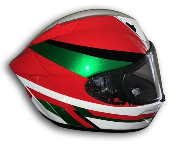 Ducati Corse custom painted helmet 2