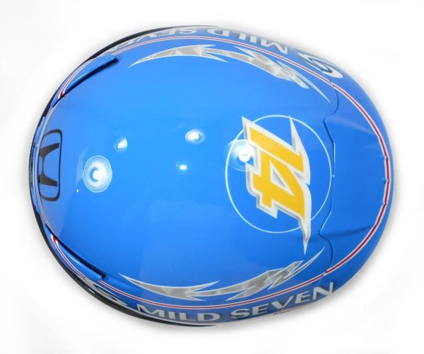 Fernando Alonso Replica Custom Painted Helmet 5