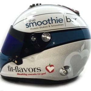 Custom Indy Helmet -Fit Flavors Smoothie Bar