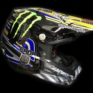 Haiden Deegen Custom Painted Helmet 1