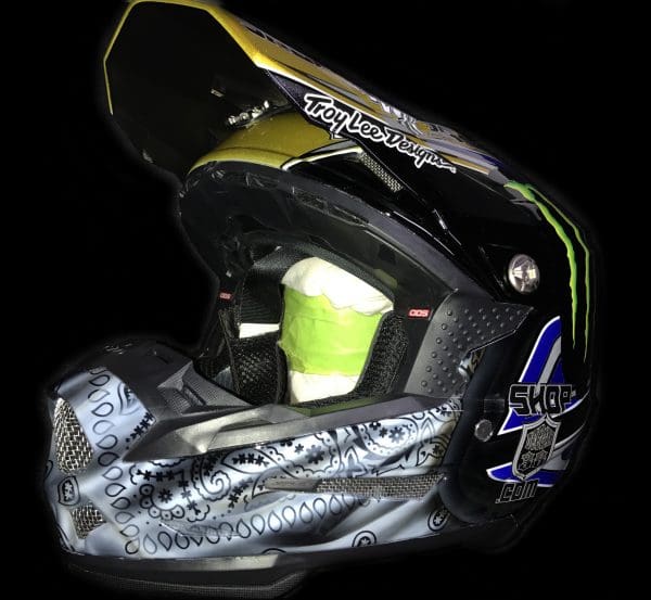 Haiden Deegen Custom Painted Helmet 4