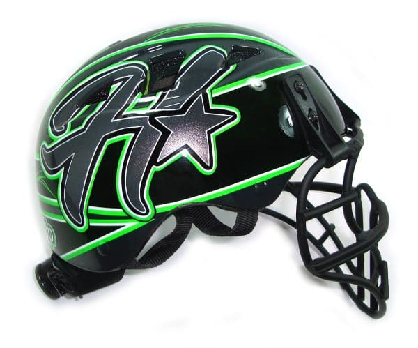 Heartland Softball Custom Helmet Painting 5