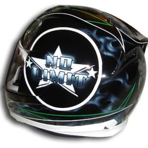 Jason Britton Custom Painted Helmet 1