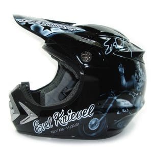 Johnny Cash Evel Kneivel Custom Helmet Painting 1