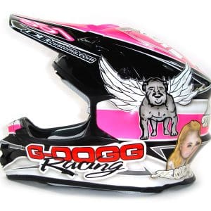 Kerber Family Memorial Custom Helmet Painting 1