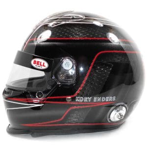 Kory Enders Custom Painted Mclaren Bell Helmet 1