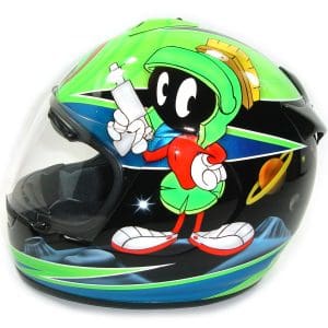 Marvin the Martian Custom Painted Helmet 1