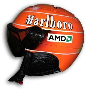 Michael Schumacher ski custom painted helmet 5