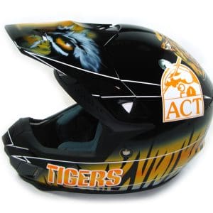 Missouri Tigers Helmet Painting 1