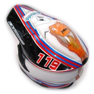 Pit Board Model Butt Custom Helmet Painting 1