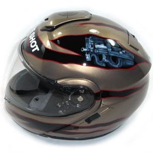 Safe Shot Indoor Range Custom Painted Helmet 1