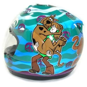 Scooby Doo Custom Helmet Painting 1