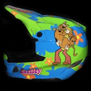 Scooby Doo Custom Painted Helmet 1