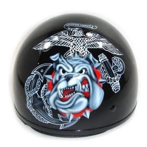 USMC Bulldog Custom Painted Helmet 1