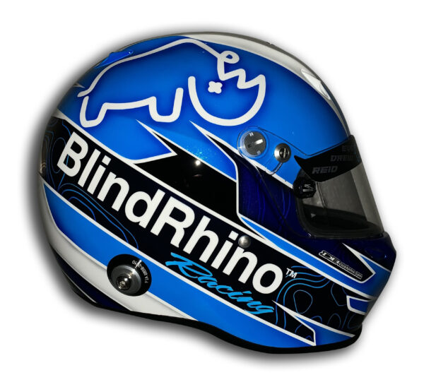Blind Rhino -Custom Auto Racing Helmet