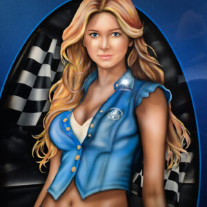 Shelby Cobra Pin-Up Girl