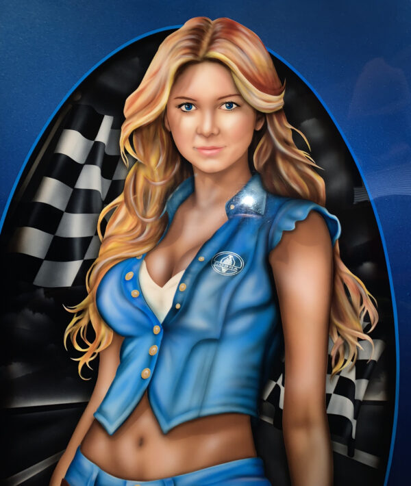 Shelby Cobra Pin-Up Girl