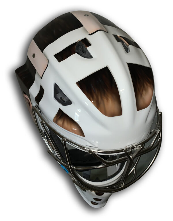 Retro Custom Goalie Mask - Image 3