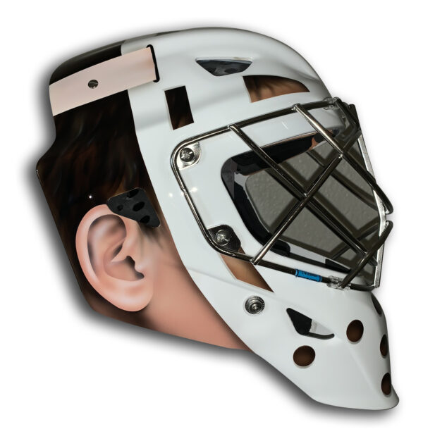 Retro Custom Goalie Mask - Image 9