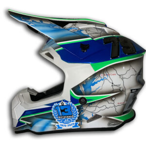 Custom Painted MX helmet