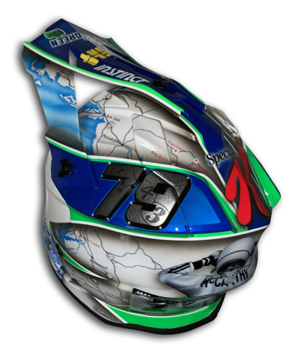 Custom Painted MX helmet - Image 6