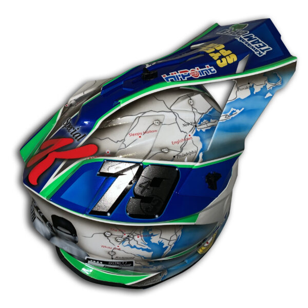 Custom Painted MX helmet - Image 5