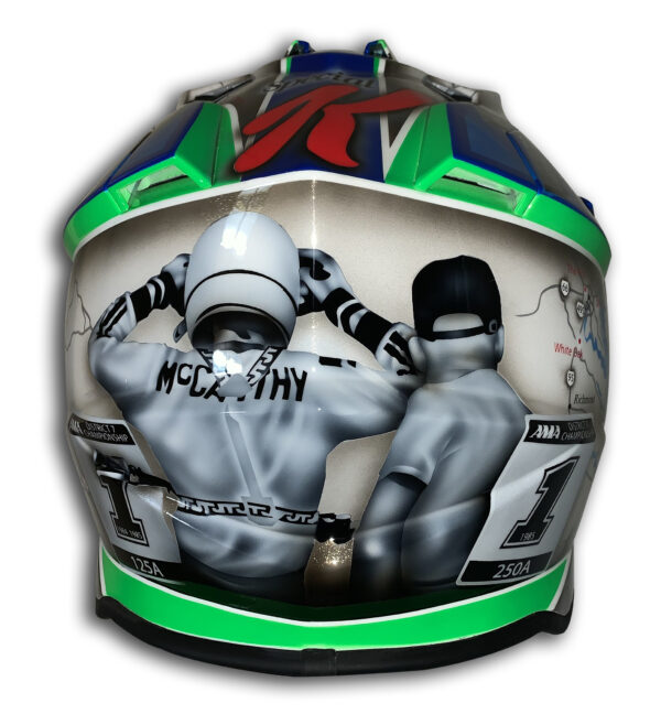Custom Painted MX helmet - Image 4