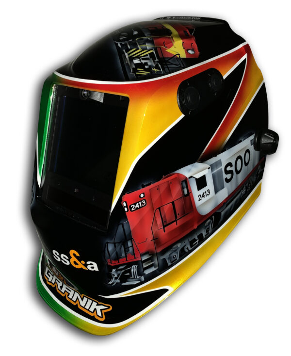 Custom Painted Welding Helmet - Image 6