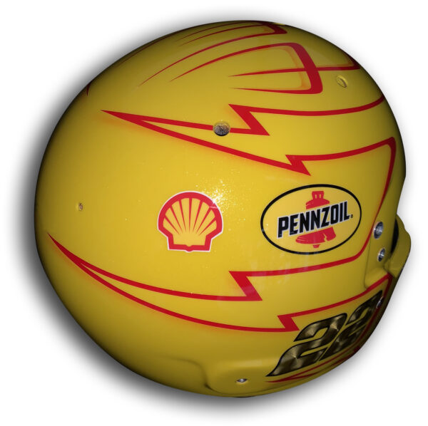 Joey Logano Custom Painted Helmet - Image 5