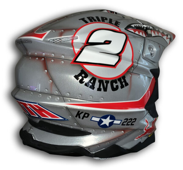 P-51 Mustang Custom Helmet - Image 6