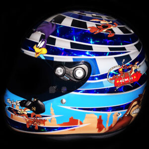 Wile E Coyote Custom Helmet