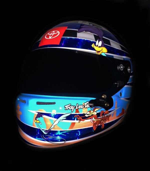 Santino Ferrucci Wile E Coyote -Custom Painted Helmet - Image 15