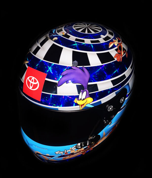 Santino Ferrucci Wile E Coyote -Custom Painted Helmet - Image 16