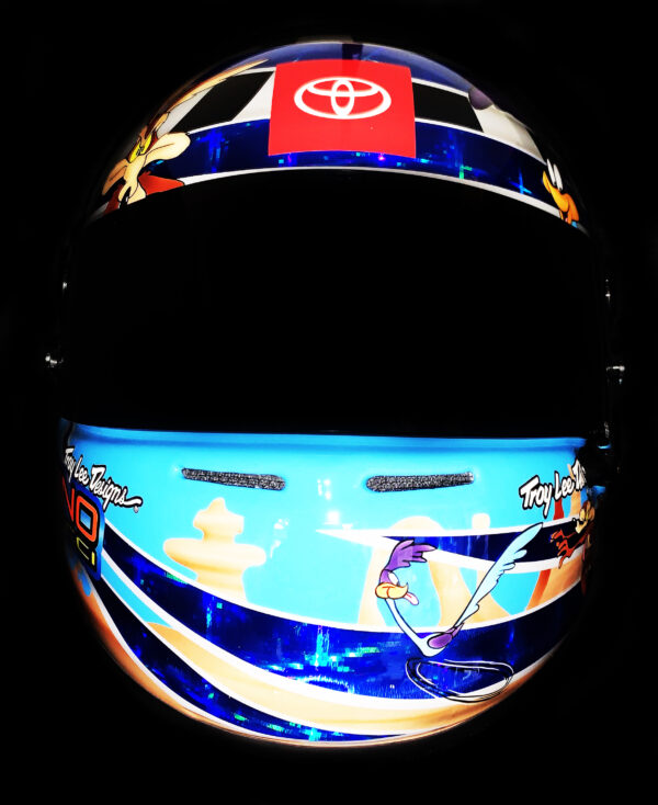 Santino Ferrucci Wile E Coyote -Custom Painted Helmet - Image 17