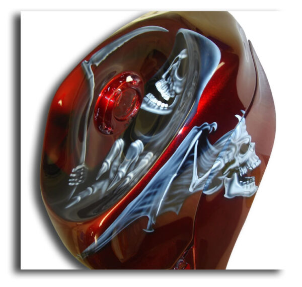 Custom Motorcycle Painting - Image 16