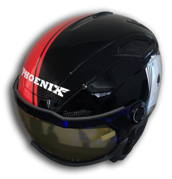 Top Gun Phoenix Custom Helmet - Image 7