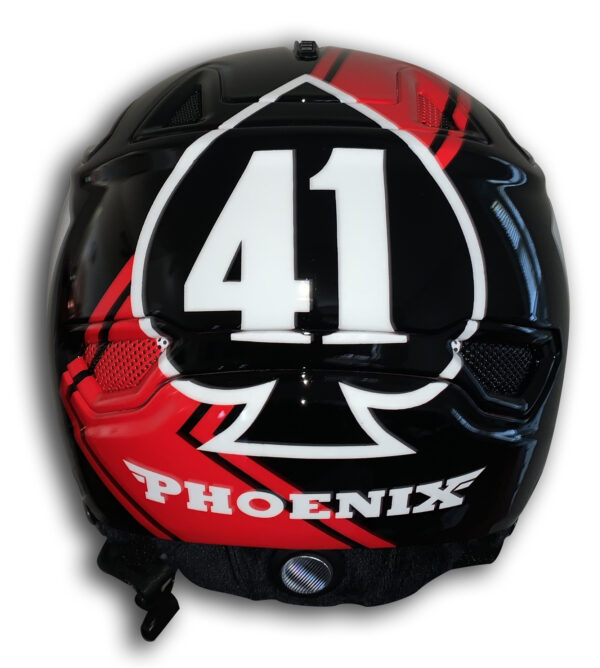 Top Gun Phoenix Custom Helmet - Image 3