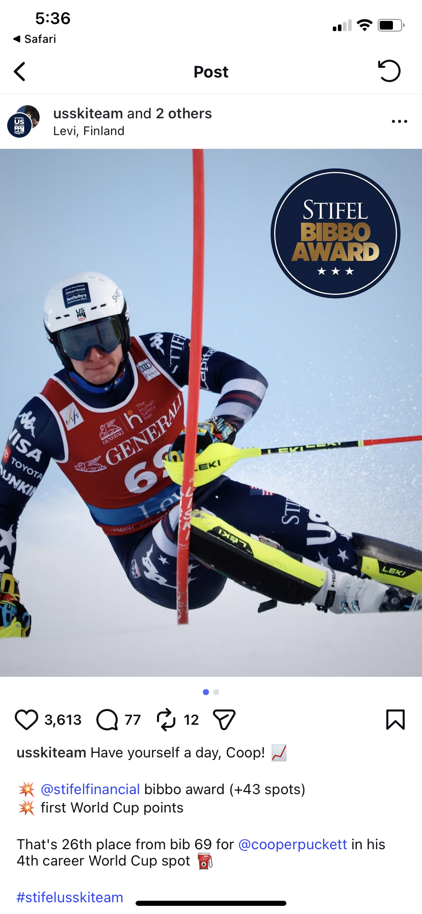 US Ski Team Helmets - Cooper Puckett 6 US Ski Team Helmets - Cooper Puckett - Image 6