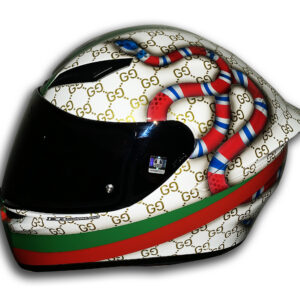 Home - Custom Helmet Painting 11 Gucci Custom Helmet Paint