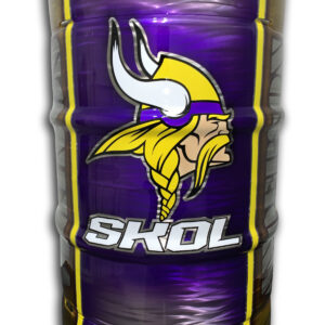 Home - Custom Helmet Painting 11 Minnesota Vikings Custom Beer Keg